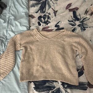 Women's Beige Sweater